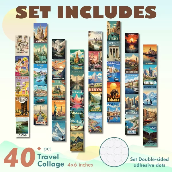 97 Decor Vintage Posters for Room Aesthetic  35pcs Vintage Art Wall Collage Kit Cottage Core Room Decor Earthy Forest Animal Wall Art Prints Cottagecore Posters Nature Decor for Bedroom 4quotx6quotTravel Collage