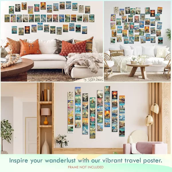 97 Decor Vintage Posters for Room Aesthetic  35pcs Vintage Art Wall Collage Kit Cottage Core Room Decor Earthy Forest Animal Wall Art Prints Cottagecore Posters Nature Decor for Bedroom 4quotx6quotTravel Collage