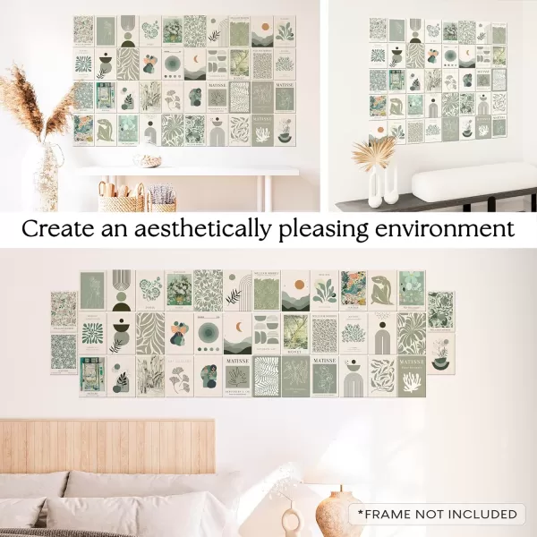 97 Decor Vintage Posters for Room Aesthetic  35pcs Vintage Art Wall Collage Kit Cottage Core Room Decor Earthy Forest Animal Wall Art Prints Cottagecore Posters Nature Decor for Bedroom 4quotx6quotSage green