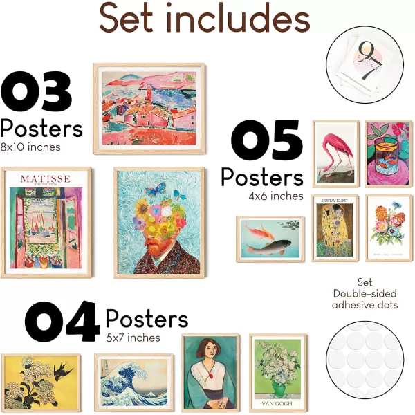 97 Decor Vintage Posters for Room Aesthetic  Vintage Wall Art Prints French Country Decor Farmhouse Eclectic Home Gallery Landscape Art Pictures for Cottagecore Bedroom Kitchen Bathroom UNFRAMEDEclectic B