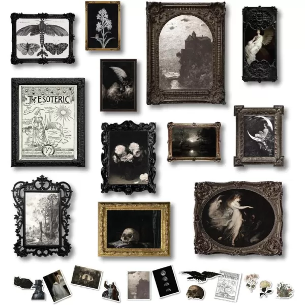 97 Decor Modern Eclectic Home Decor Aesthetic  Eclectic Art Prints Wall Decor Maximalist Decor Funky Posters Girly Gallery Wall Art Set Unique Famous Artist Paintings Colorful Pictures UnframedGothic