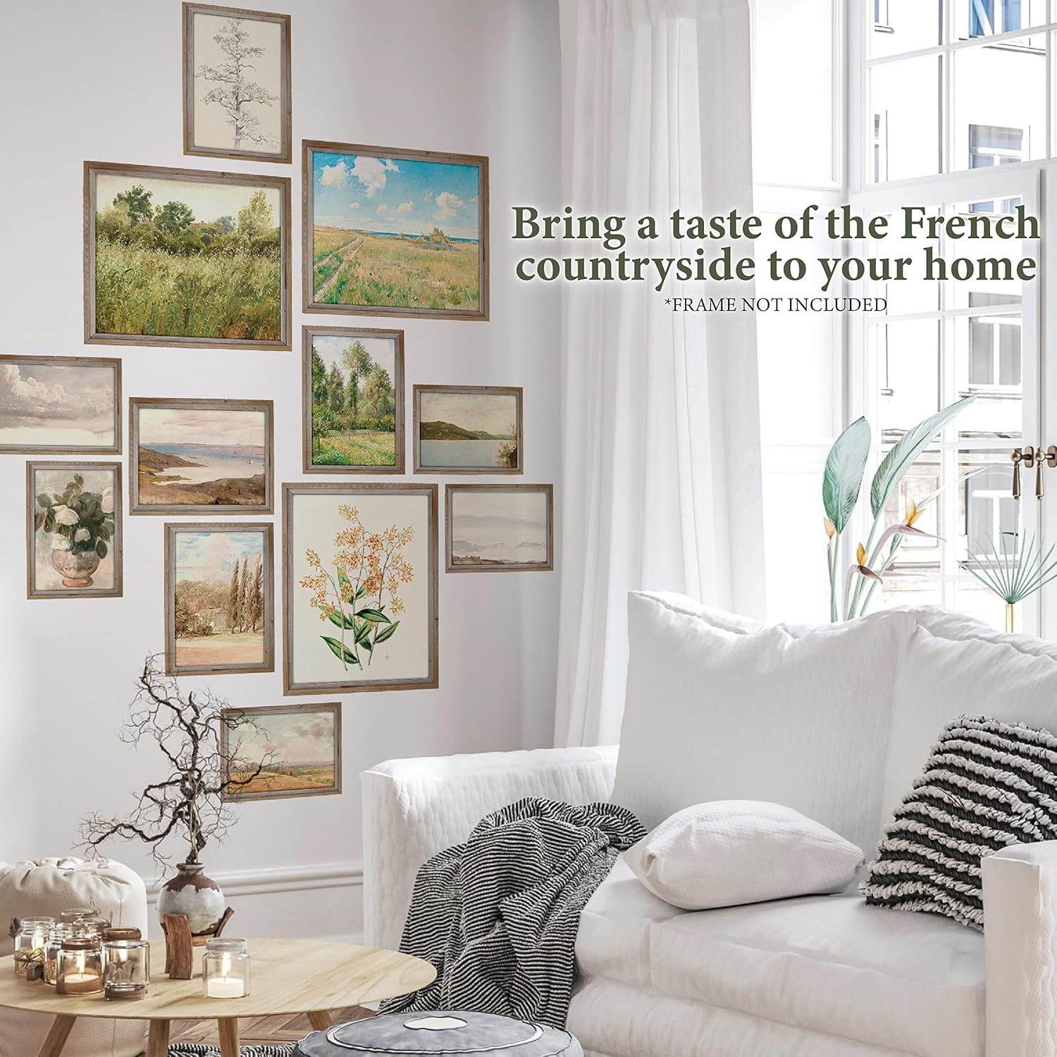 97 Decor Vintage Posters for Room Aesthetic  Vintage Wall Art Prints Decor French Country Decor Farmhouse Eclectic Home Boho Cottagecore Bedroom Kitchen Bathroom Gallery Flower Pictures UNFRAMED