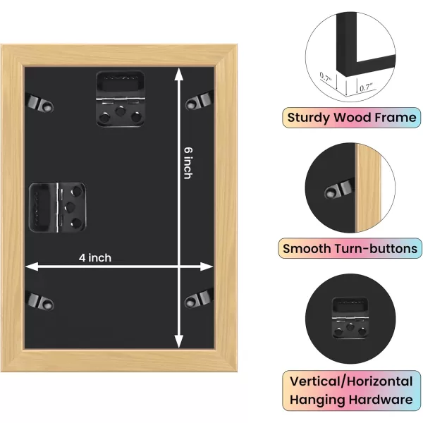 97 Decor Black Picture Frame 4x6  Photo Frame 4x6 4 By 6 Black Wooden Poster Frame With Plexiglass 4x6 Frame For Pictures