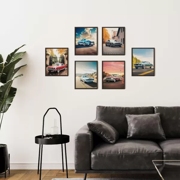 97 Decor Classic Car Posters for Bedroom  Muscle Car Posters For Boys Room Vintage Muscle Car Decor Race Cars Pictures Wall Decor Antique Old Muscle Car Wall Art Prints for Mens 8x10 Unframed