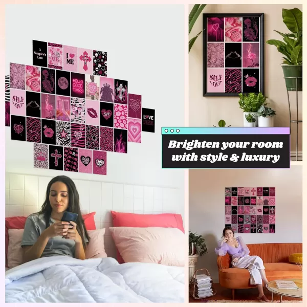 97 Decor Mcbling Trashy Y2k Room Decor Aesthetic  Early 2000s Room Decor Y2k Collage Hot Pink Pictures Wall Art Prints Baddie Aesthetic Pictures for Teen Girls Dorm Bedroom Apartment 4x6Y2K