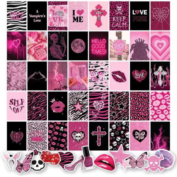 97 Decor Mcbling Trashy Y2k Room Decor Aesthetic  Early 2000s Room Decor Y2k Collage Hot Pink Pictures Wall Art Prints Baddie Aesthetic Pictures for Teen Girls Dorm Bedroom Apartment 4x6Y2K