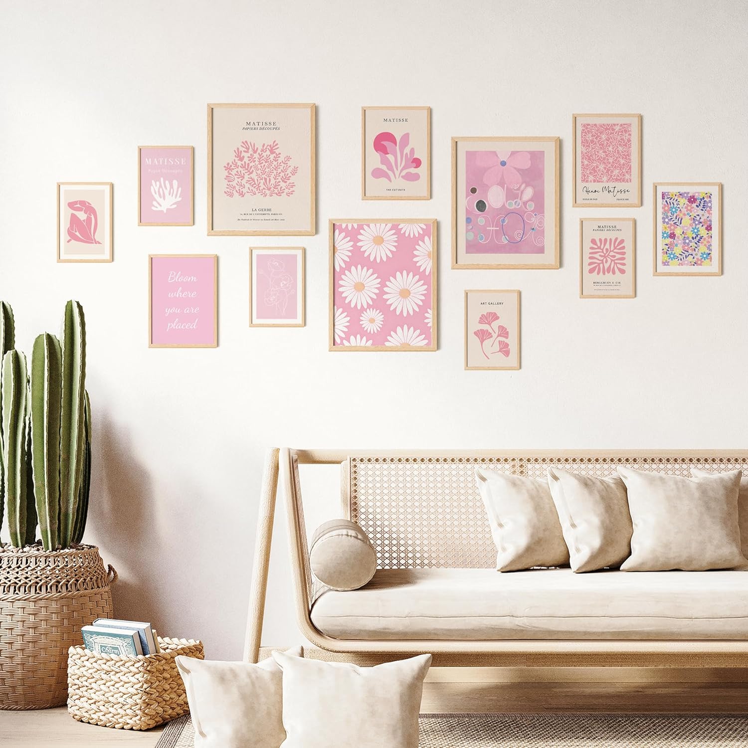 97 Decor Fairy Room Decor Aesthetic Pictures  Vintage Fairycore Decor Fairy Wall Art Print Cottagecore Wall Decor Cozy Goblincore Poster for Home Bedroom Decoration 8x10 UnframedPink