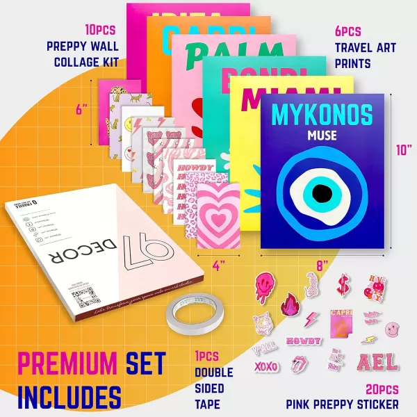 97 Decor Preppy Room Decor Aesthetic  Preppy Wall Art  Cheap Preppy Stuff  Preppy Collage Preppy Posters Maximalist Decor  Preppy Things Preppy Pictures Photos  Trendy Room Decor for Teens Girls