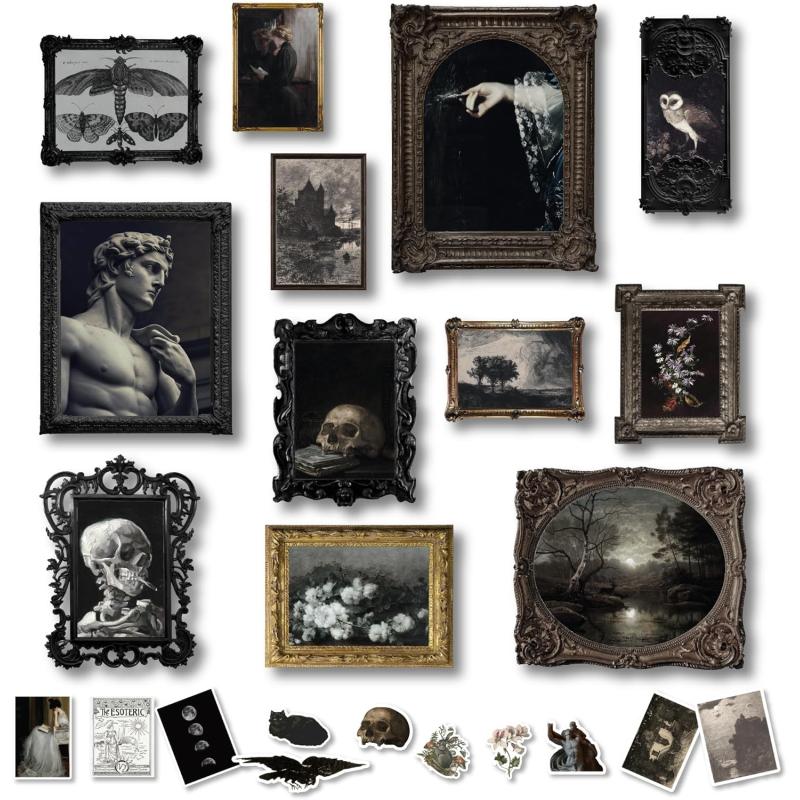 image97 Decor Colorful Maximalist Decor  Modern Eclectic Home Decor Aesthetic Colorful Wall Art Prints for Wall Decor Unique Eclectic Decor Gallery Wall Art Funky Decor for Girl Bedroom 8x10 UnframedGothic Romantic