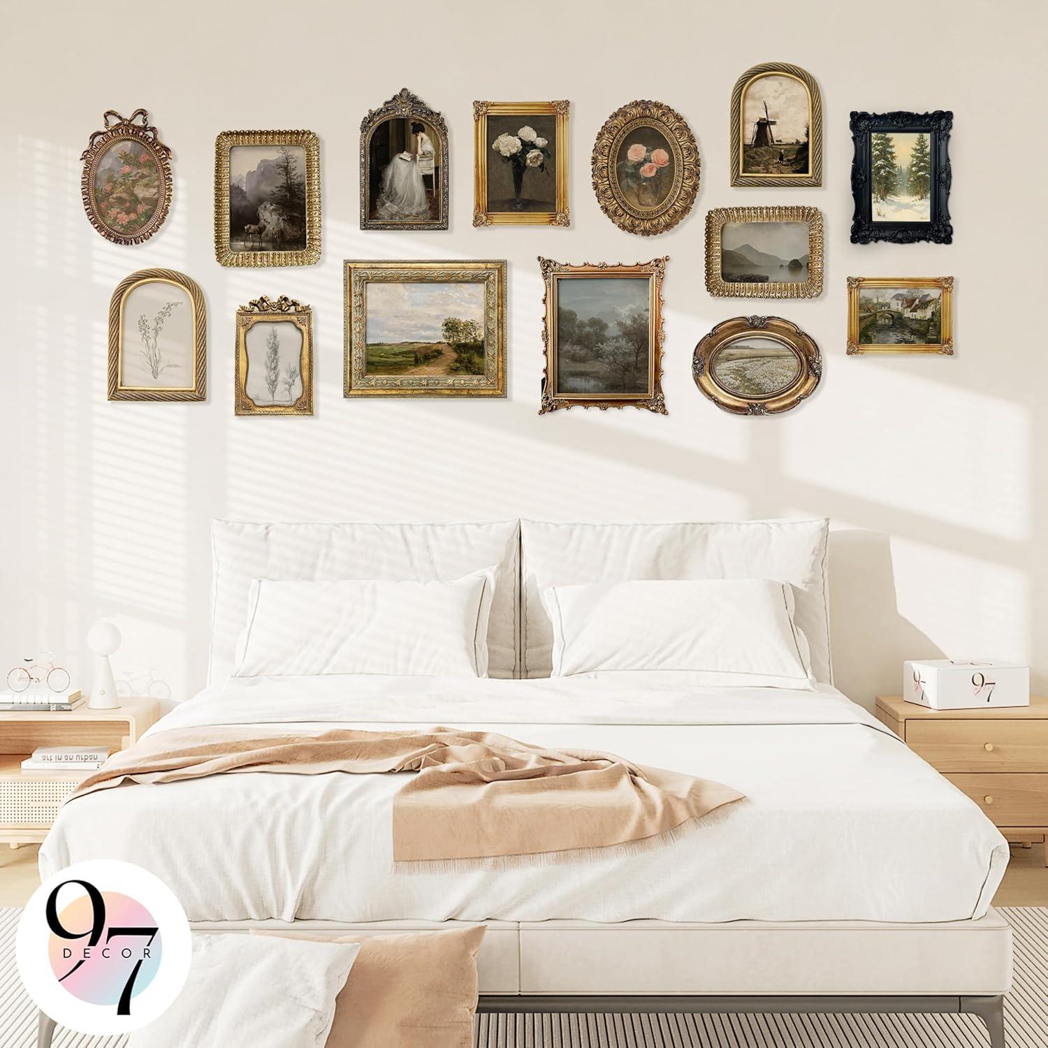 image97 Decor 5x7 Oval Picture Frame  Vintage 5x7 Picture Frame Gold Rustic 5 x 7 Gold Frames 5 By 7 Ornate Photo Frames For Tabletop And Wall HangingRoyal Rectangle