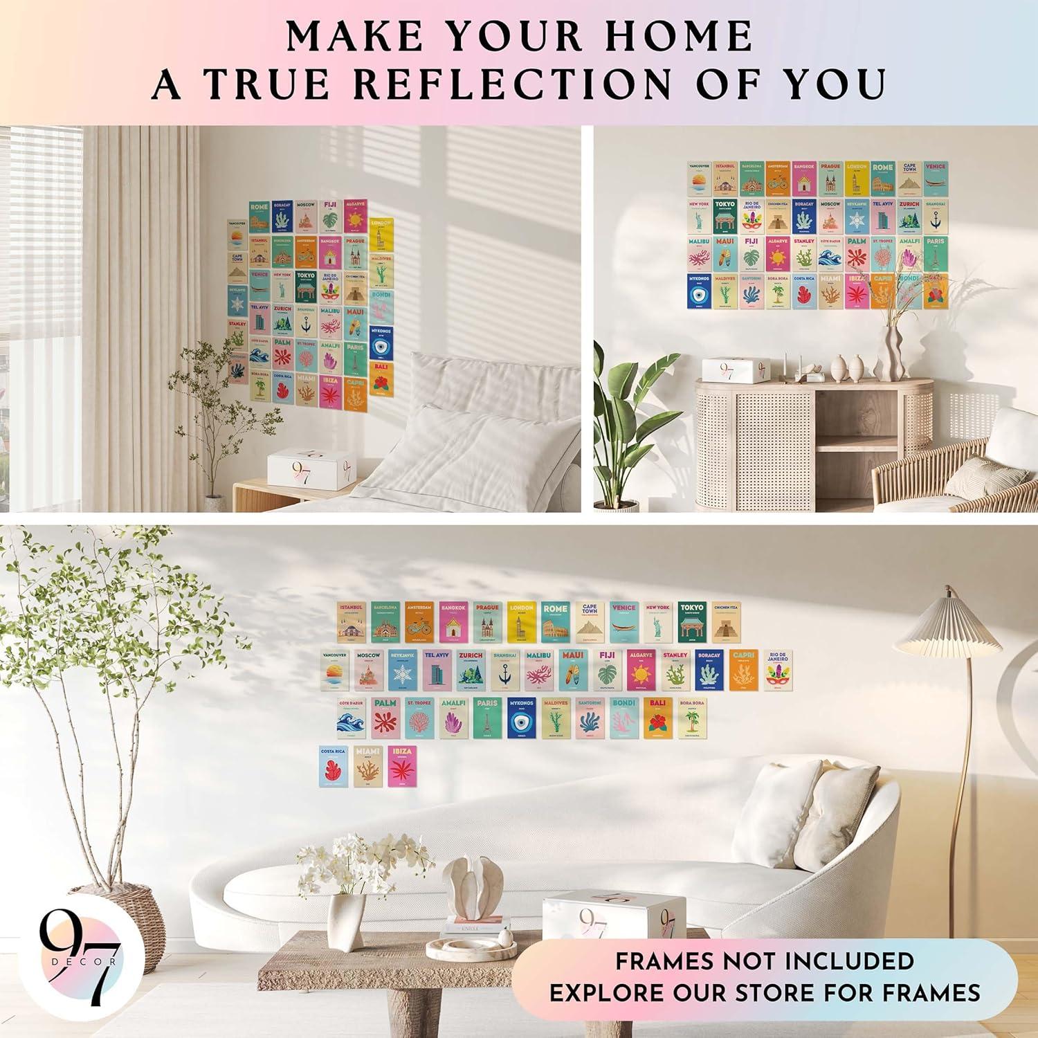 image97 Decor Cute Preppy Room Decor Aesthetic  40pcs Coastal Preppy Collage Kit Colorful Preppy Posters For Teen Girls Room Preppy Beach Room Decor Summer Travel Wall Art Prints Dorm Decorations 4x6Preppy 40x4x6