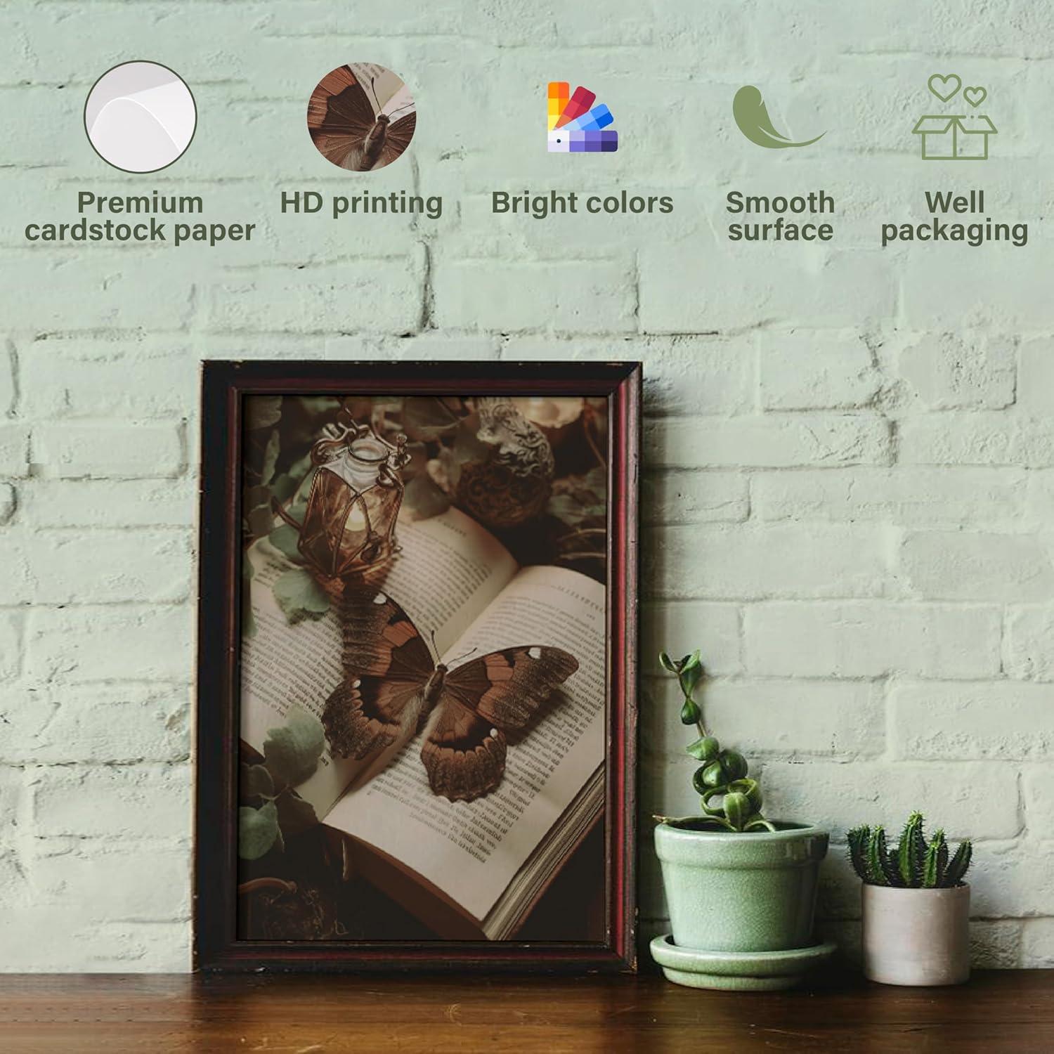 image97 Decor Large 11x14 Green Goblincore Decor  Large Fantasy Wall Art Prints Magical Forest Posters For Room Aesthetic Fairycore Pictures Cottage Core Wall Decor Therian Room Decor For Bedroom UnframedGoblincore Collage