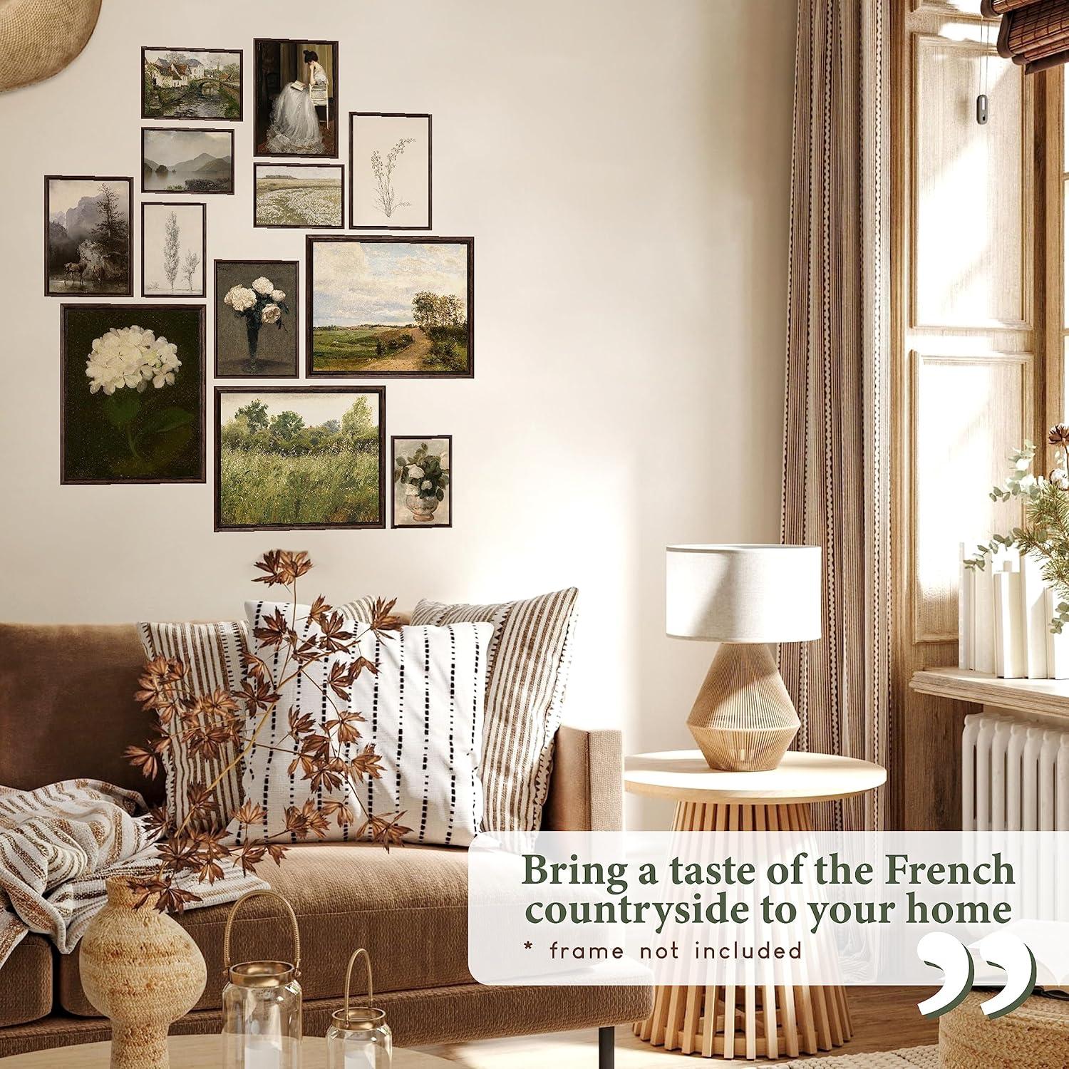image97 Decor Vintage FRAMED Wall Art  Framed Vintage Wall Art Prints Landscape Prints For Wall Decor Botanical Paintings For Home Bedroom BLACK FRAMEUNFRAMED