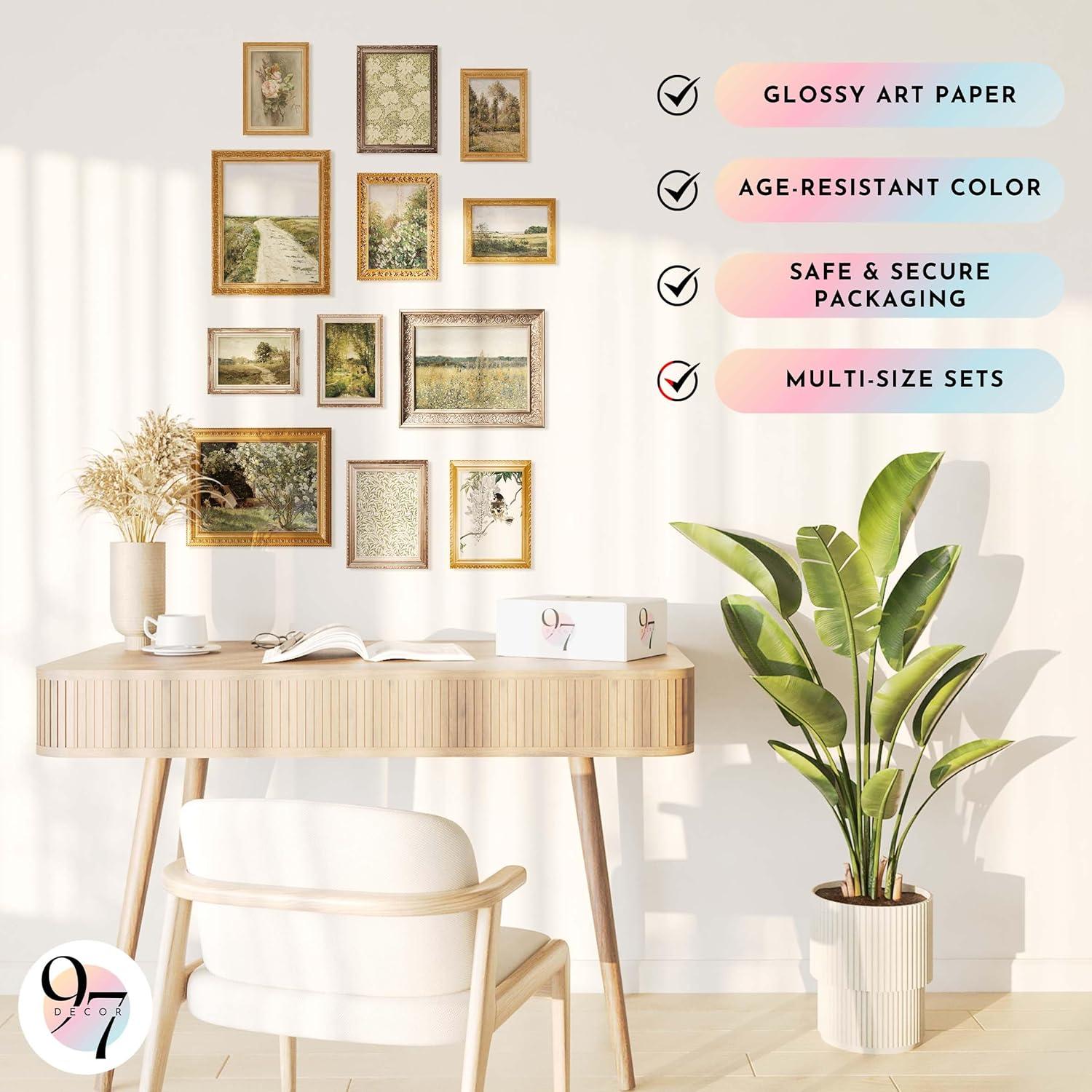 image97 Decor Vintage Wall Art Prints  Vintage Prints for Wall Decor Countryside Landscape Painting Spring Pictures Farmhouse Poster French Country Gallery Wall Art 8x10 UnframedFrench Country Landscape Gx8x10