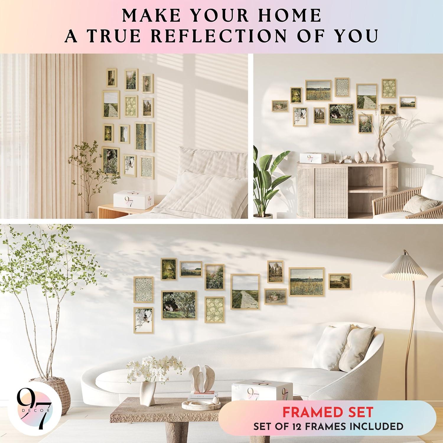 image97 Decor Vintage Wall Art Prints  Vintage Prints for Wall Decor Countryside Landscape Painting Spring Pictures Farmhouse Poster French Country Gallery Wall Art 8x10 UnframedFrench Country Landscape Gx8x10