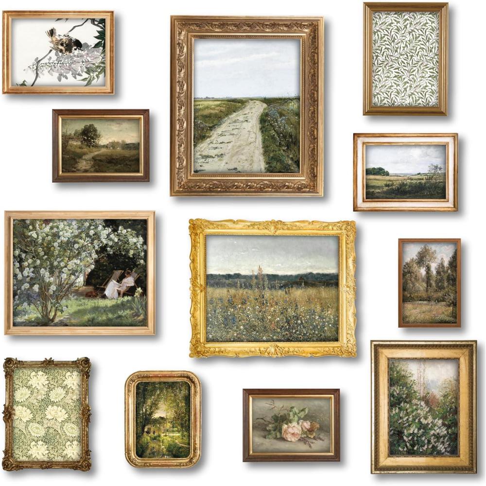 image97 Decor Vintage Wall Art Prints  Vintage Prints for Wall Decor Countryside Landscape Painting Spring Pictures Farmhouse Poster French Country Gallery Wall Art 8x10 UnframedFrench Country Landscape Gx8x10