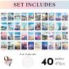image97 DECOR Vintage Travel Decor Posters  World Travel Wall Art Prints Retro Popular Cities Photo Collage Kit Trendy City Landscape Aesthetic Pictures for Teen Dorm Bedroom Decorations 40 Pcs 4quotx6quotTravel