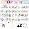 image97 DECOR Vintage Travel Decor Posters  World Travel Wall Art Prints Retro Popular Cities Photo Collage Kit Trendy City Landscape Aesthetic Pictures for Teen Dorm Bedroom Decorations 40 Pcs 4quotx6quotTravel 40x4x6