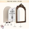 image97 Decor 4x6 Vintage Picture Frame  Ornate Gold Frame 4x6 Antique Photo Frames 4 x 6 Rustic Small Frames Retro Decorative Wall Hanging For HomeBaroque Arch