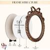 image97 Decor 5x7 Oval Picture Frame  Vintage 5x7 Picture Frame Gold Rustic 5 x 7 Gold Frames 5 By 7 Ornate Photo Frames For Tabletop And Wall HangingBow Oval