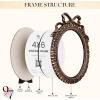 image97 Decor 5x7 Oval Picture Frame  Vintage 5x7 Picture Frame Gold Rustic 5 x 7 Gold Frames 5 By 7 Ornate Photo Frames For Tabletop And Wall HangingBow Oval
