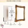 image97 Decor 5x7 Oval Picture Frame  Vintage 5x7 Picture Frame Gold Rustic 5 x 7 Gold Frames 5 By 7 Ornate Photo Frames For Tabletop And Wall HangingGolden Victorian