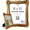 image97 Decor 5x7 Oval Picture Frame  Vintage 5x7 Picture Frame Gold Rustic 5 x 7 Gold Frames 5 By 7 Ornate Photo Frames For Tabletop And Wall HangingGolden Victorian