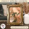 image97 Decor 5x7 Oval Picture Frame  Vintage 5x7 Picture Frame Gold Rustic 5 x 7 Gold Frames 5 By 7 Ornate Photo Frames For Tabletop And Wall HangingGolden Victorian