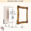 image97 Decor 5x7 Oval Picture Frame  Vintage 5x7 Picture Frame Gold Rustic 5 x 7 Gold Frames 5 By 7 Ornate Photo Frames For Tabletop And Wall HangingGolden Victorian