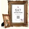 image97 Decor 5x7 Oval Picture Frame  Vintage 5x7 Picture Frame Gold Rustic 5 x 7 Gold Frames 5 By 7 Ornate Photo Frames For Tabletop And Wall HangingOrnate Rectangle
