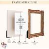 image97 Decor 5x7 Oval Picture Frame  Vintage 5x7 Picture Frame Gold Rustic 5 x 7 Gold Frames 5 By 7 Ornate Photo Frames For Tabletop And Wall HangingOrnate Rectangle