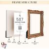 image97 Decor 5x7 Oval Picture Frame  Vintage 5x7 Picture Frame Gold Rustic 5 x 7 Gold Frames 5 By 7 Ornate Photo Frames For Tabletop And Wall HangingOrnate Rectangle
