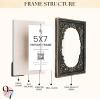 image97 Decor 5x7 Vintage Picture Frame  5x7 Picture Frames Antique Ornate Gold Frame 5 x 7 Small 5 x 7 Picture Frames Wall Hanging For Home DecorBlack Victorian