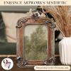 image97 Decor 5x7 Vintage Picture Frame  5x7 Picture Frames Antique Ornate Gold Frame 5 x 7 Small 5 x 7 Picture Frames Wall Hanging For Home DecorBronze Ornate