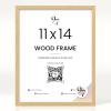 image97 Decor Beige 5x7 Picture Frame  Plexiglass Wall Hanging Wood Frame 1 PackBeige