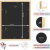 image97 Decor Beige 5x7 Picture Frame  Plexiglass Wall Hanging Wood Frame 1 PackBeige
