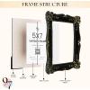 image97 Decor Black Vintage Picture Frames 5x7  Gothic Picture Frame 5x7 Goth Ornate Frame 5 By 7 Unique Halloween Frames 5 X7 For Tabletop And Wall Hanging Victorian Gothic Wall Decor For Home Bedroom