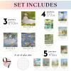 image97 Decor Claude Monet Wall Art  Vintage Monet Poster For Room Aesthetic Floral Impressionist Wall Art Eclectic Famous Art Prints For Home Bedroom Unframed
