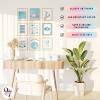 image97 Decor Coastal Granddaughter Room Decor  Coastal Cowgirl Wall Art Prints Preppy Granddaughter Aesthetic Beachy Posters For Teen Girls Blue Western Decor UnframedCoastal Cowgirl 9x8x10