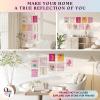 image97 Decor Colorful Preppy Room Decor  Hot Pink And Orange Preppy Posters For Room Aesthetic Maximalist Decor Preppy Pictures For Wall Quirky Wall Decor For Bedroom Teen Girl Dorm 8x10 UnframedPreppy Modern Art