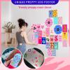 image97 Decor Colorful Preppy Room Decor  Hot Pink And Orange Preppy Posters For Room Aesthetic Maximalist Decor Preppy Pictures For Wall Quirky Wall Decor For Bedroom Teen Girl Dorm 8x10 UnframedPreppy Dorm
