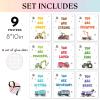 image97 Decor Construction Room Decor For Boys  Vintage Tractor Kids Wall Art Nursery Truck Prints Car Picture Vehicle Poster Toddler Boy Room Decoration For Bedroom 8x10 UnframedConstruction Toddler 9x8x10