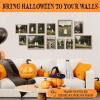 image97 Decor Cute Ghost Decor  Vintage Halloween Wall Art Prints Ghost Pictures Wall Decors Dark Spooky Poster For Room Aesthetic Pictures Halloween Decorations Indoor 2025 For Home Bedroom UnframedGhost