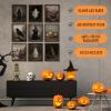 image97 Decor Cute Ghost Decor  Vintage Halloween Wall Art Prints Ghost Pictures Wall Decors Dark Spooky Poster For Room Aesthetic Pictures Halloween Decorations Indoor 2025 For Home Bedroom UnframedFall Halloween