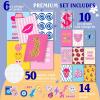 image97 Decor Cute Preppy Room Decor Teen Girls  Colorful Preppy Wall Decor Trendy Preppy Posters For Room Aesthetic Preppy Pictures For Wall Eclectic Gallery Wall Prints Dorm Decorations UnframedPreppy Collection