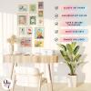 image97 Decor Eclectic FRAMED Wall Art Set  Colorful Eclectic Decor Retro Colorful Wall Art Prints Trendy Maximalist Decoration Aesthetic Pictures Gallery Wall Prints Famous Artist Posters For Bedroom BEIGE FRAMEEclectic Brighten 12x8x10