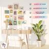 image97 Decor Eclectic FRAMED Wall Art Set  Colorful Eclectic Decor Retro Colorful Wall Art Prints Trendy Maximalist Decoration Aesthetic Pictures Gallery Wall Prints Famous Artist Posters For Bedroom BEIGE FRAMEEclectic Brighten 12x8x10