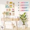 image97 Decor Eclectic FRAMED Wall Art Set  Colorful Eclectic Decor Retro Colorful Wall Art Prints Trendy Maximalist Decoration Aesthetic Pictures Gallery Wall Prints Famous Artist Posters For Bedroom BEIGE FRAMEEclectic Global 16x8x10