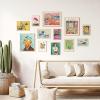image97 Decor Eclectic FRAMED Wall Art Set  Colorful Eclectic Decor Retro Colorful Wall Art Prints Trendy Maximalist Decoration Aesthetic Pictures Gallery Wall Prints Famous Artist Posters For Bedroom BEIGE FRAMEEclectic B