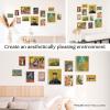 image97 Decor Eclectic FRAMED Wall Art Set  Colorful Eclectic Decor Retro Colorful Wall Art Prints Trendy Maximalist Decoration Aesthetic Pictures Gallery Wall Prints Famous Artist Posters For Bedroom BEIGE FRAMEEclectic Ordinary 12x8x10